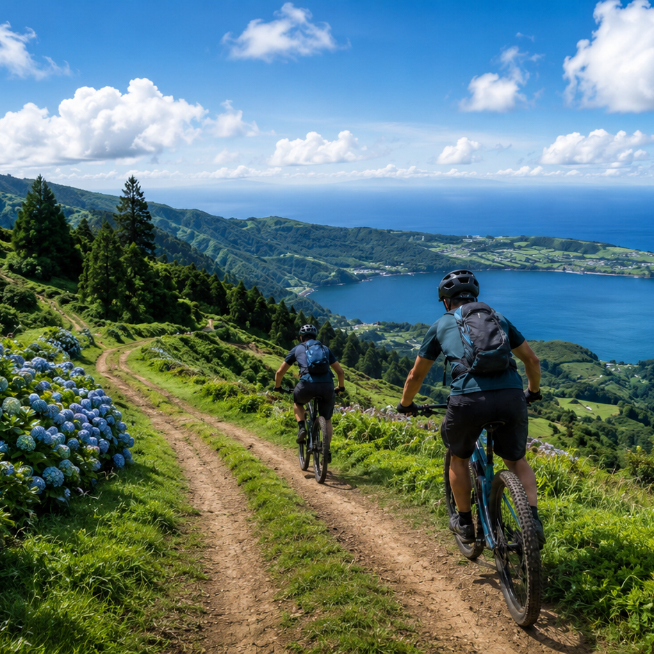 bike tours in azores